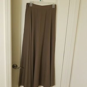 Tan maxi skirt